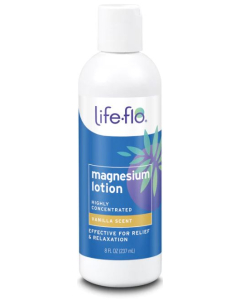 Life Flo Magnesium Lotion, Vanilla,  8 oz.