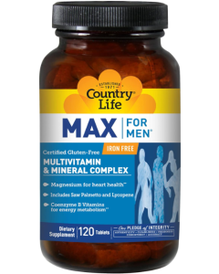 Multi, Max for Men Iron Free  120 Tabs