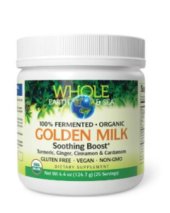 Natural Factors Whole Earth Sea Golden Milk - Main