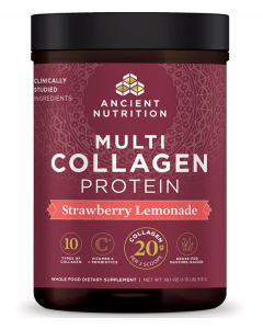 Ancient Nutrition Multi Collagen Protein Strawberry Lemonade - Main