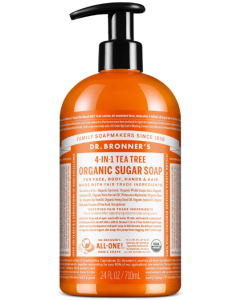 Dr. Bronner's Tea Tree Sugar Soap - Main