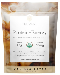 Truvani Protein + Energy Vanilla Latte - Main