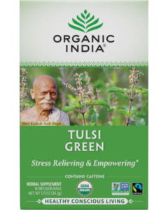 Organic India Tulsi Green Tea - Main