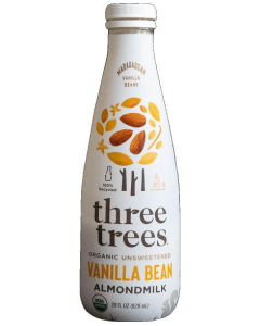 Three Trees Vanilla Bean Almond Milk, 28 oz.