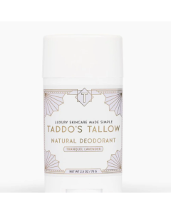 Taddo's Tallow Deodorant Lavender - Front view