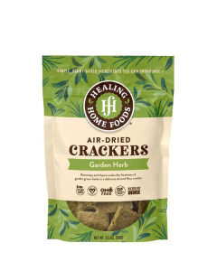 Healing Home Foods Air-Dried Garden Herb Crackers 3.5 oz