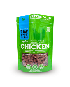 Raw Dynamic Chicken Freeze Dried Food for Cats - Front view