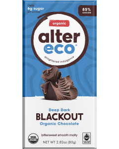 Alter Eco Deep Dark Blackout Chocolate Bar