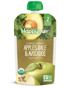 Happy Baby Apple, Kale, Avocado Pouch - Main