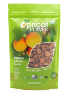 Apricot Power Bitter Raw Apricot Seeds, 8 oz.
