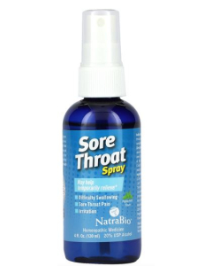 Sore Throat  Peppermint Spray,   4 oz.