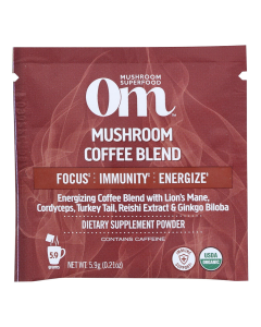 Om Superfood Coffee Mushroom Blend - Front view