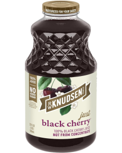 RW Knudsen Just Black Cherry Juice, 32oz.