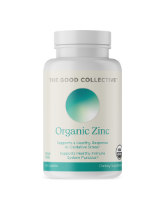 The Good Collective Organic Zinc - Front view
