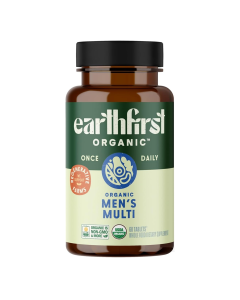 EarthFirst Organic Men's Multi Once Daily - Front view