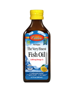 Carlson The Very Finest Fish Oil, Lemon Flavor, 6.7 fl. oz.