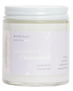 Midnight Paloma Lavender and Chamomile Body Scrub, 4 oz.