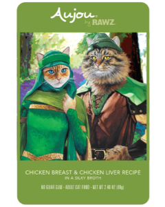 Rawz Chicken Breast Liver Cat food - Main