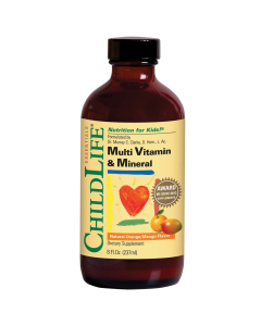 ChildLife Multi Vitamin & Mineral, Orange Mango Flavor, 8 fl. oz.