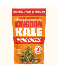 Kingdom Kale Nacho Cheese Kale Chips - Front view