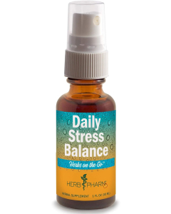 Herb Pharm Herbs Portable Spray Bottle Daily Stress, 1 Fl Oz 