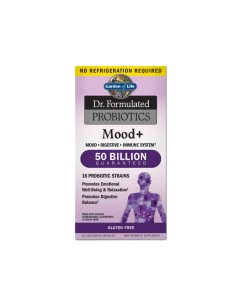 Garden of Life Dr. Formulated Probiotics Mood+, Shelf Stable, 60 Capsules