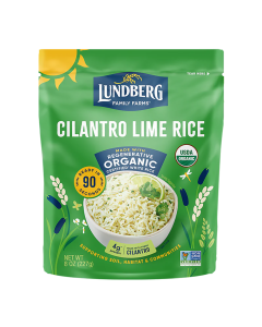 Lundberg Organic Cilantro Lime Rice - Front view