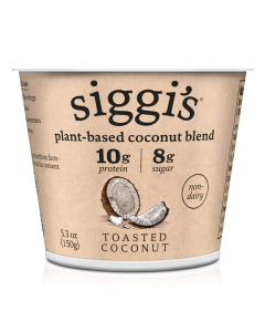 Siggi's Plant-Based Coconut Blend Toasted Coconut - Front view