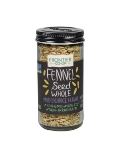 Frontier Co-op Fennel Seed Whole, Front