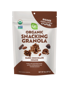 Go Raw Dark Chocolate Chunk Snacking Granola - Front view