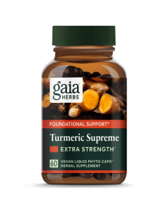 Gaia Herbs Turmeric Supreme Extra Strength, 60 Capsules