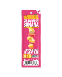 Garden Bar Strawberry Banana Fruit Bar, 1.1 oz.