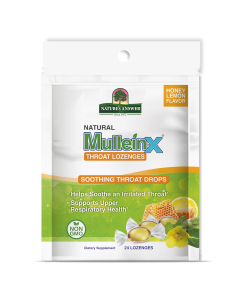 Nature's Answer Mullein-X Soothing Throat Lozenges - Front view