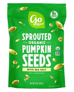 Go Raw Sprouted Pumpkin Seeds, 14 oz.