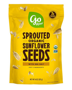 Go Raw Sprouted Sunflower Seeds, 14 oz.