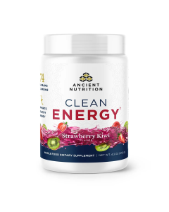 Ancient Nutrition Clean Energy Strawberry Kiwi - Front view