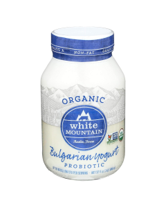 White Mountain Organic Nonfat Bulgarian Yogurt - Front view