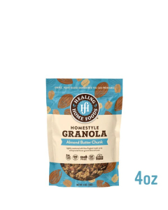 Healing Home Foods Homestyle Almond Butter Chunk Granola 4 oz.