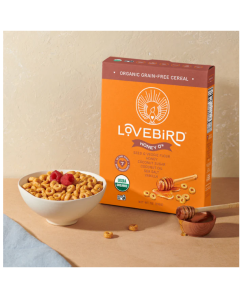 Lovebird Honey O's Cereal, 7 oz.