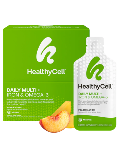 HealthyCell Daily Multi + Iron & Omega-3 - Front view