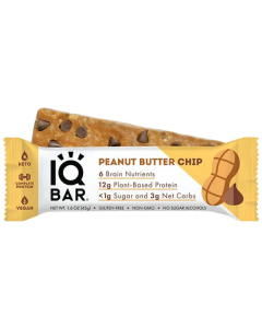 IQBAR Peanut Butter Chip Protein Bar