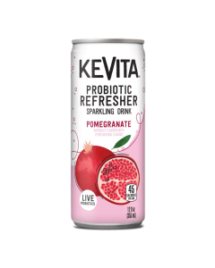 KeVita Pomegranate Probiotic Sparkling Drink - Front view