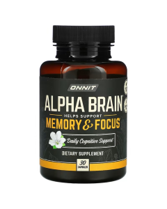 Onnit Alpha Brain - Front view