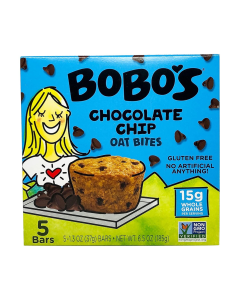 Bobo's Original with Chocolate Chips Bites 5 Count - Front view