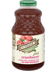 RW Knudsen Organic Just Cranberry Juice, 32oz.