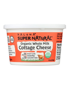 Kalona Organic Whole Milk Cottage Cheese, 16 oz.
