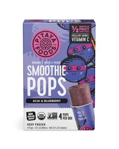 Pitaya Foods Organic Smoothie Pop Acai Blueberry - Front view