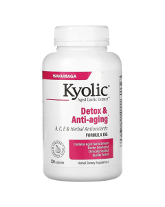 Kyolic Formula 105 Garlic With A,C,E & Selenium - Front view