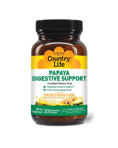 Country Life Papaya Digestive Support - Front view