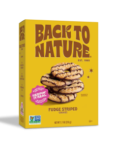 Back to Nature Fudge Striped Cookies, 7.7oz.